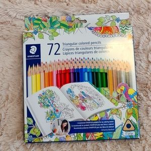 Staedtler triangular colored pencils
